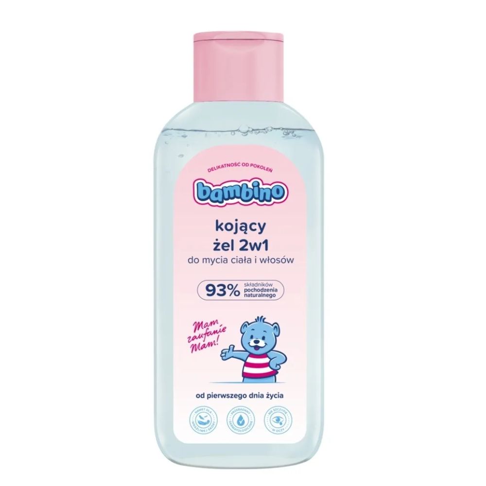 Bambino Kojący Żel Do Mycia  2W1 400 ml