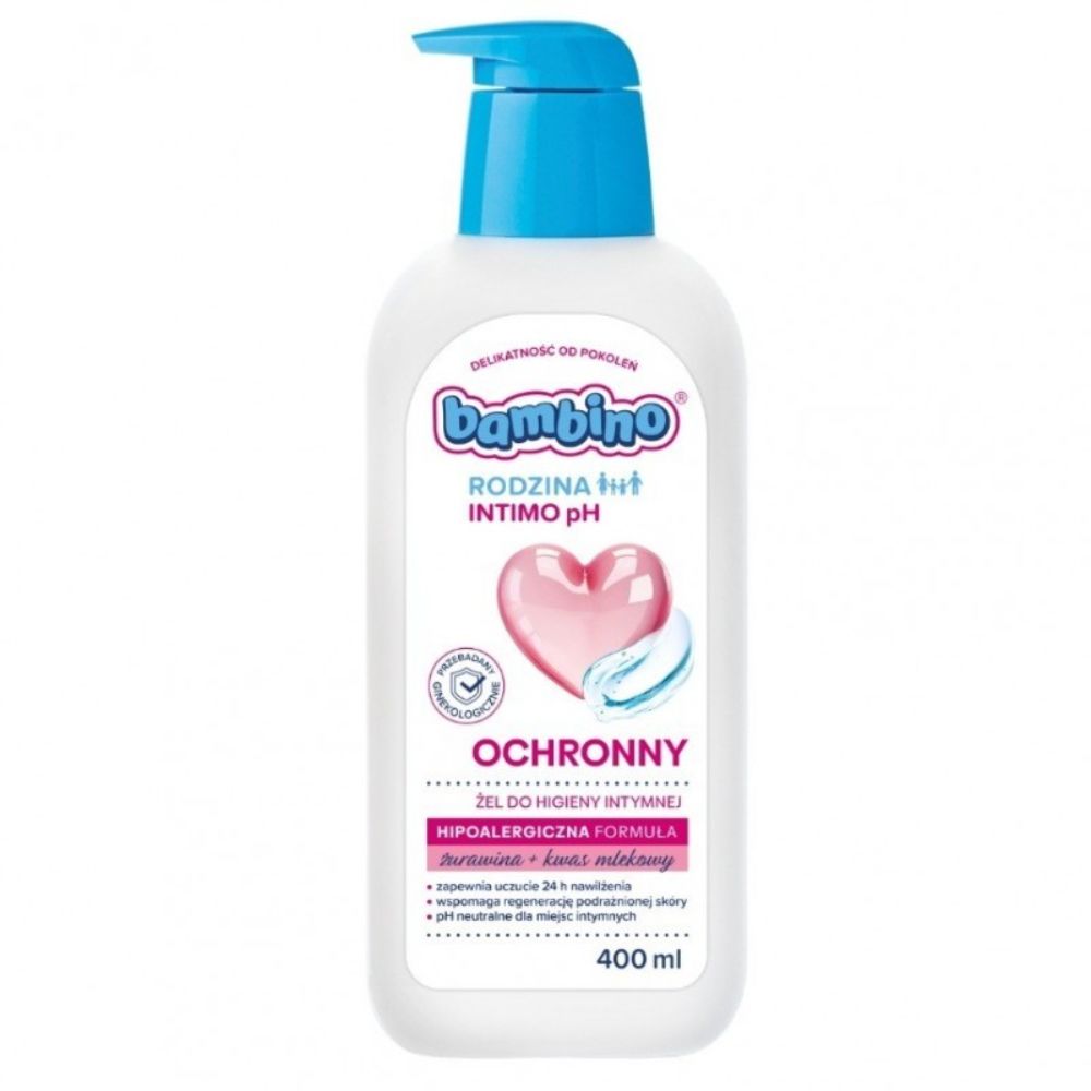 Bambino Rodzina Intimo pH ochronny żel do higieny intymnej 400 ml