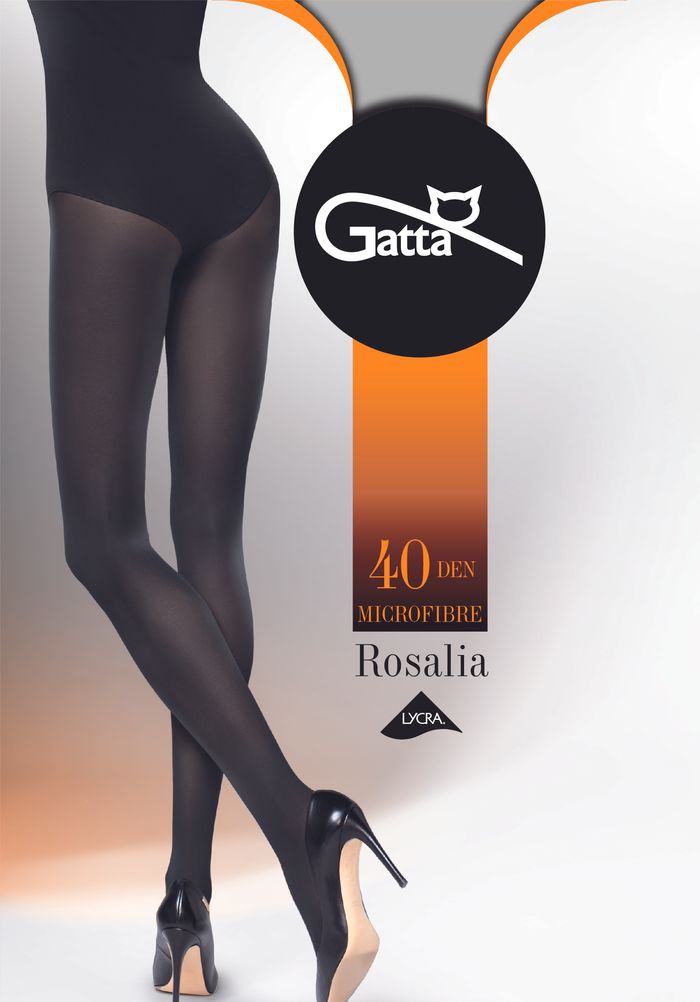 Gatta Rosalia 40 Rajstopy nero r4, 1szt. main product photo