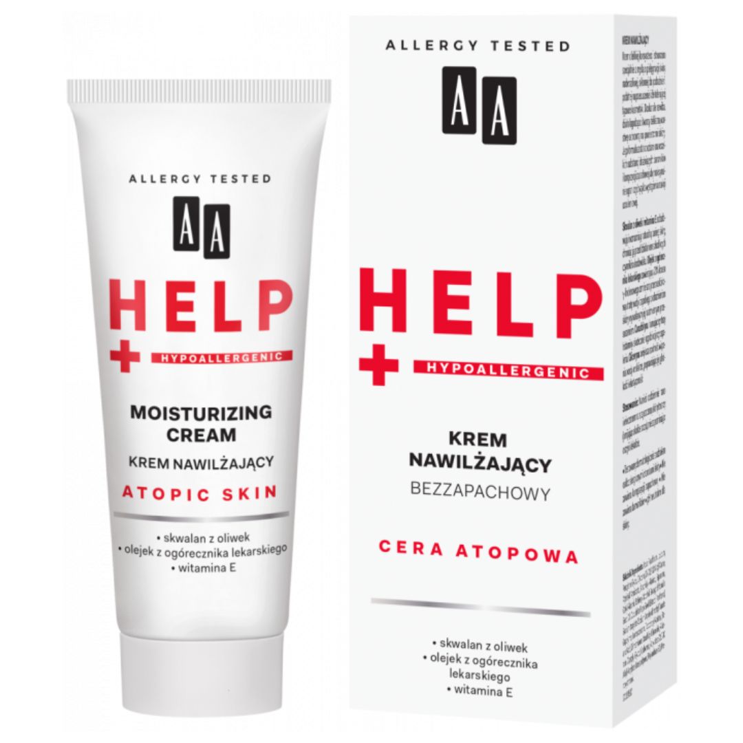 AA krem nawilżający bezzapachowy Help Cera Atopowa 50 ml