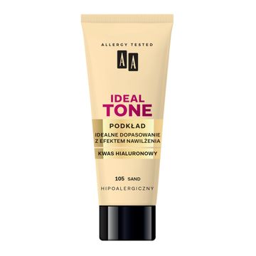 AA Make Up Ideal Tone podkład perfekcyjne dopasowanie 105 sand 30 ml