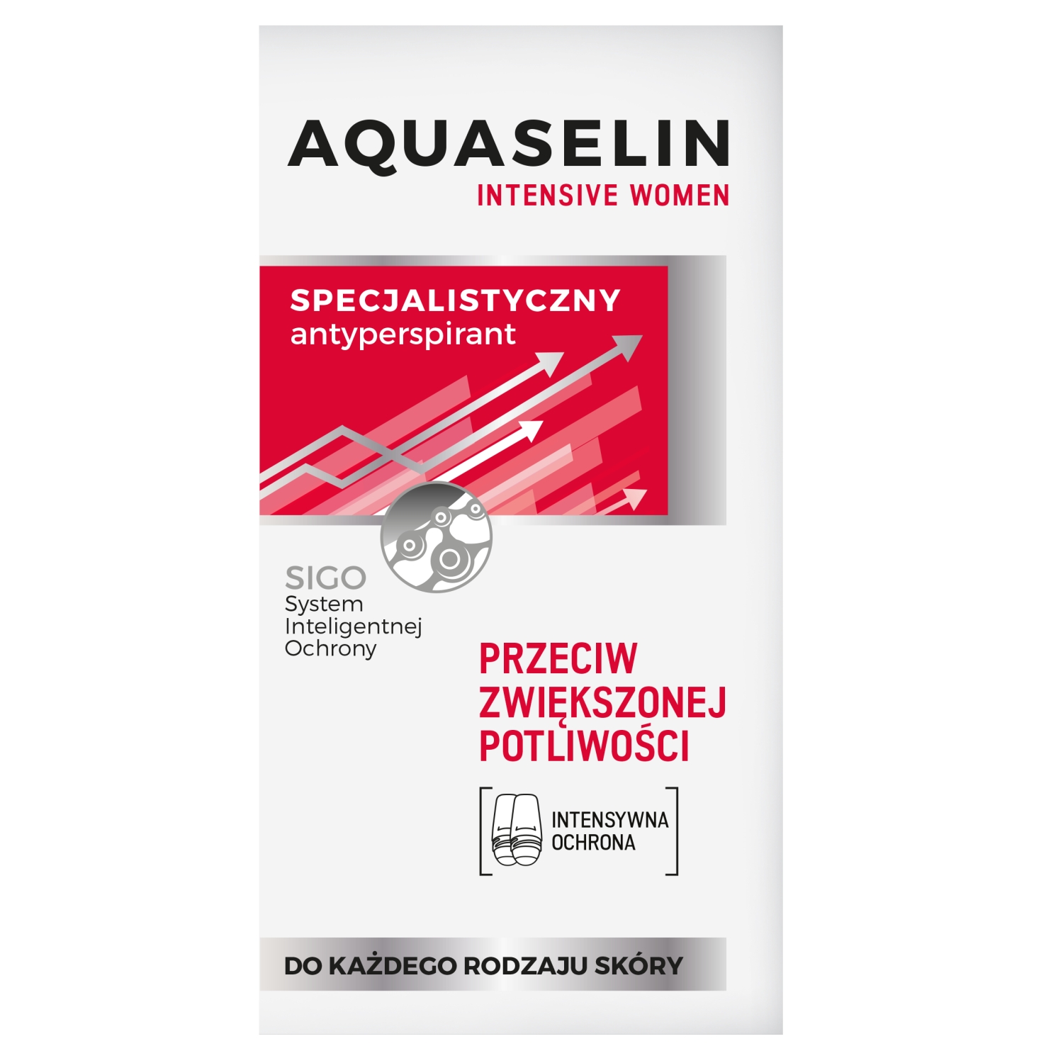Aquaselin specjalistyczny antyperspirant roll-on Intensive Women 50 ml