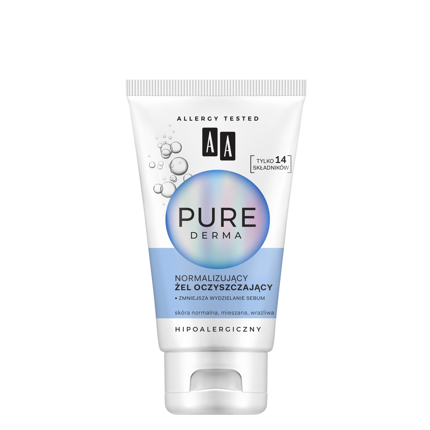 AA PURE DERMA ŻEL D/T NAWIL 150ML main product photo