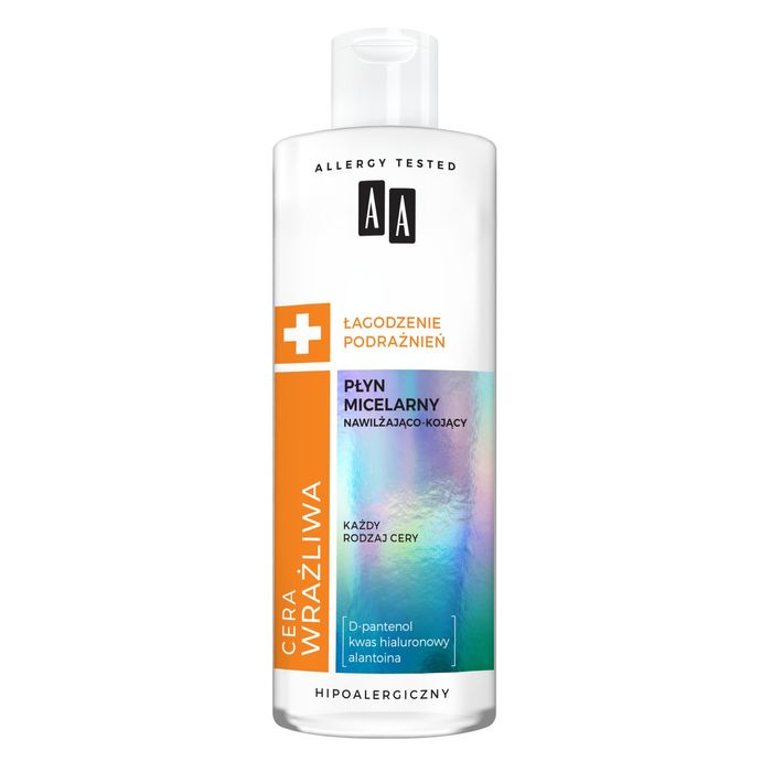 AA Cera Wrażliwa płyn micelarny nawilżająco-kojący 400 ml main product photo