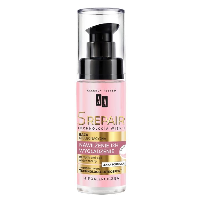 AA wygładzająca baza pod makijaż Technologia Wieku 5Repair Rose Glow 30 ml main product photo