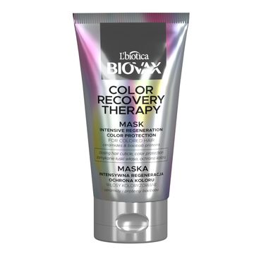 Biovax Recovery Color Therapy Intenstwnie regenerująca maska ochronna - włosy koloryzowane 150 ml