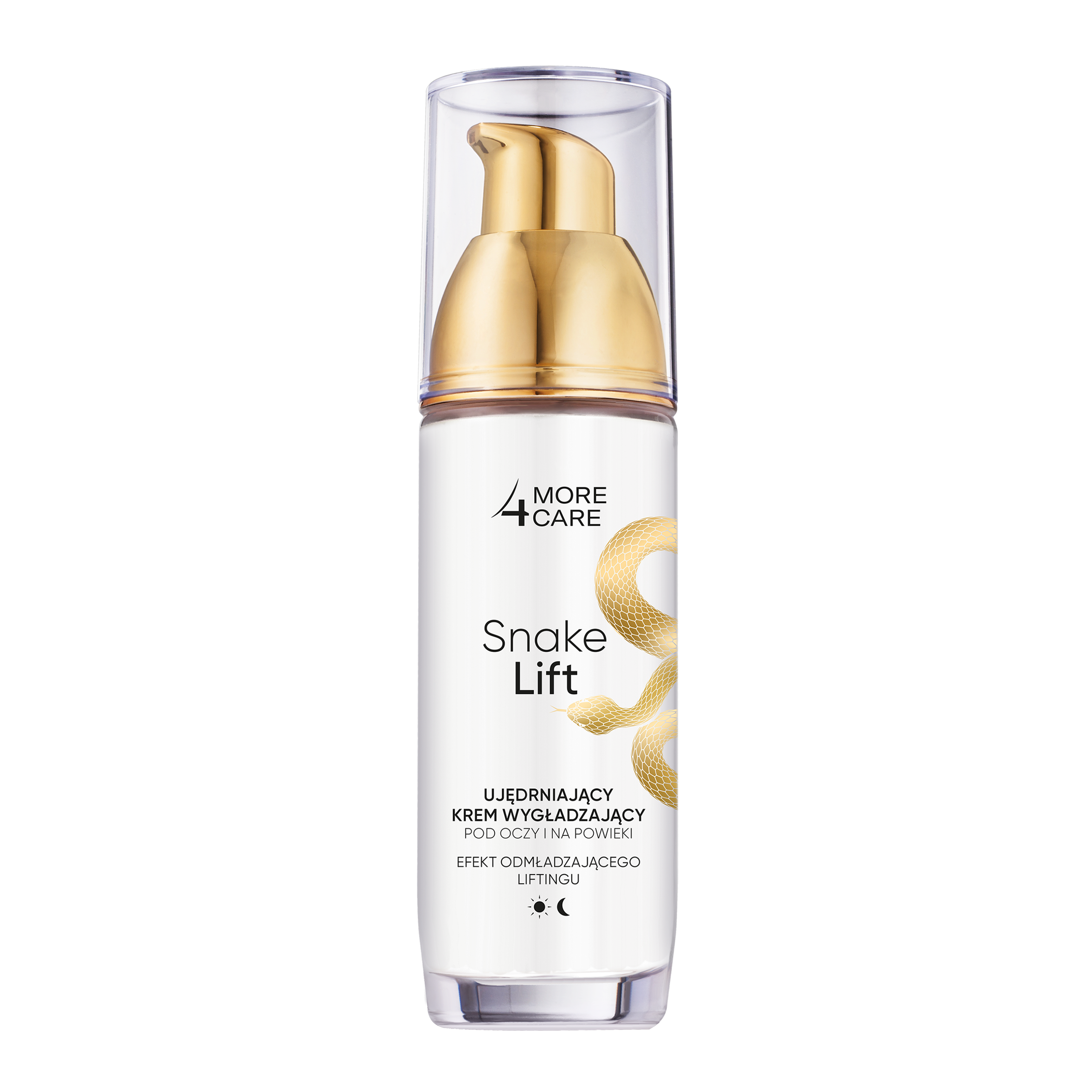 More4Care krem pod oczy i na powieki ujędrniający wygładzający Snake Lift 35 ml