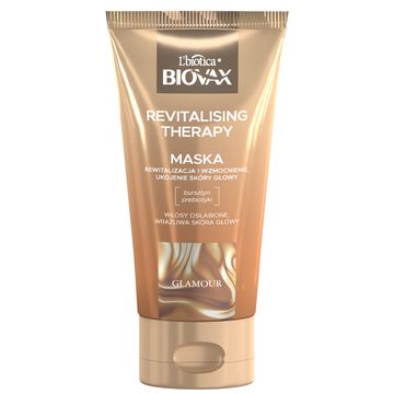 L'biotica Biovax Glamour Revitalising Therapy maska do włosów 150 ml