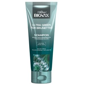 L'biotica Biovax Glamour Ultra Green for Brunettes szampon do włosów 200 ml