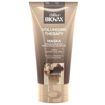 L'biotica Biovax Glamour Voluminising Therapy maska do włosów 150 ml