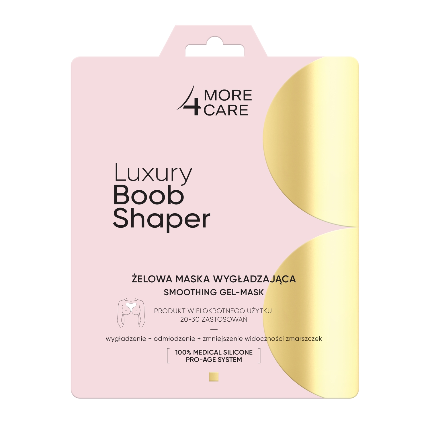 More4Care żelowa maska wygładzająca Luxury Boob Shaper 1 szt