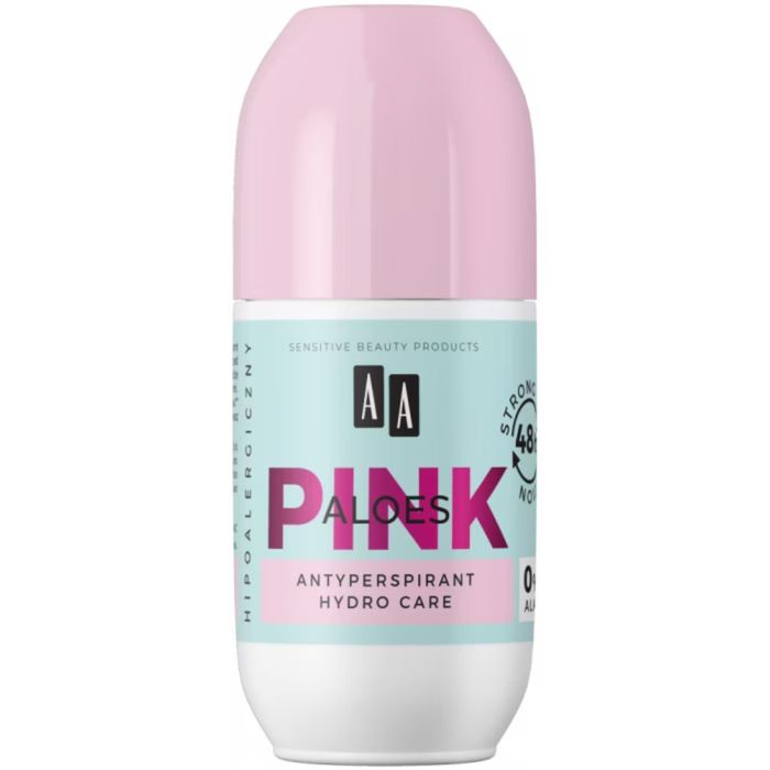 AA Aloes Pink antyperspirant damski roll-on 50 ml main product photo