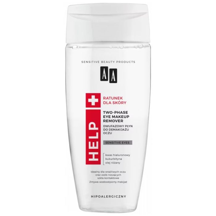 AA Help dwufazowy płyn do demakijażu oczu 150 ml main product photo
