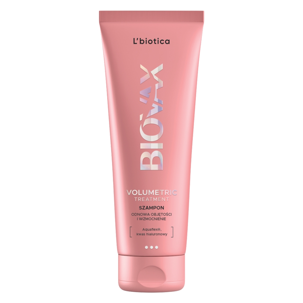 L'Biotica Biovax szampon zwiększający objętość Glamour Volumetric Treatment 200 ml