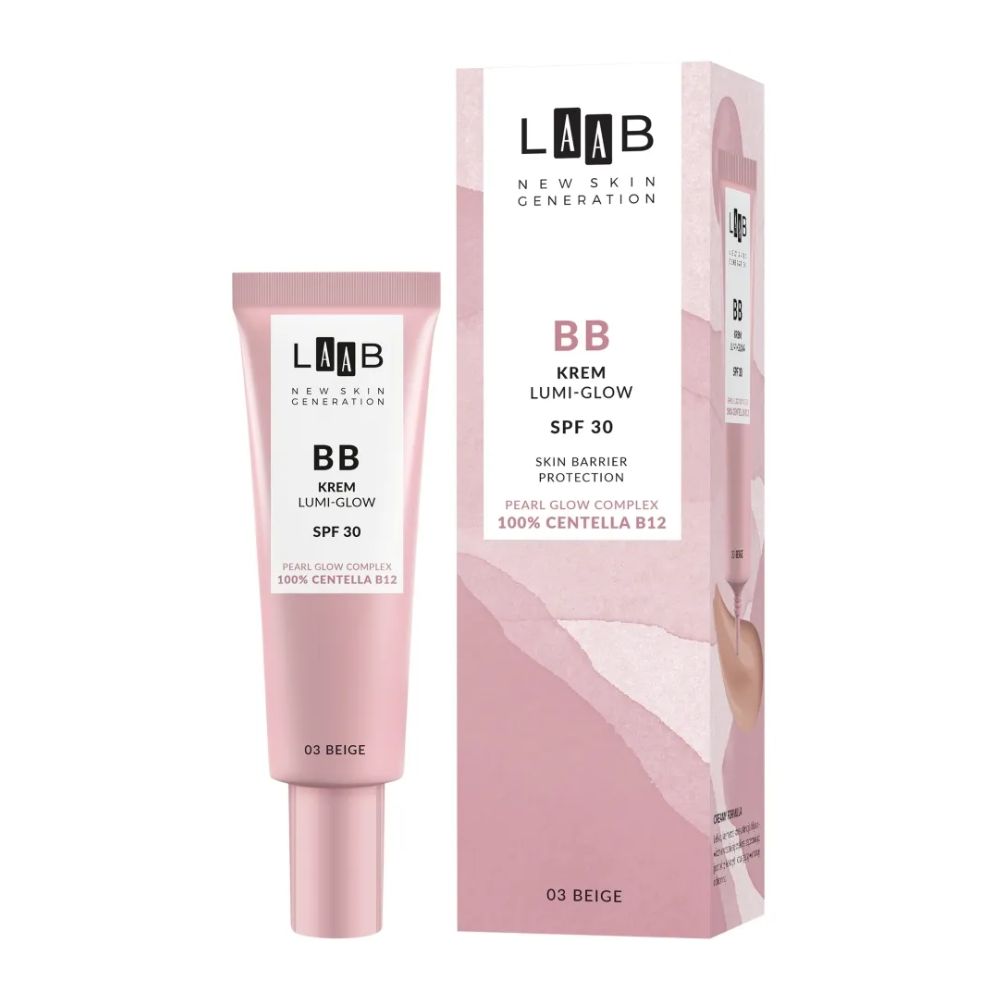 AA Laab BB Lumi Glow Krem rozświetlający SPF30 03 Beige 30 ml