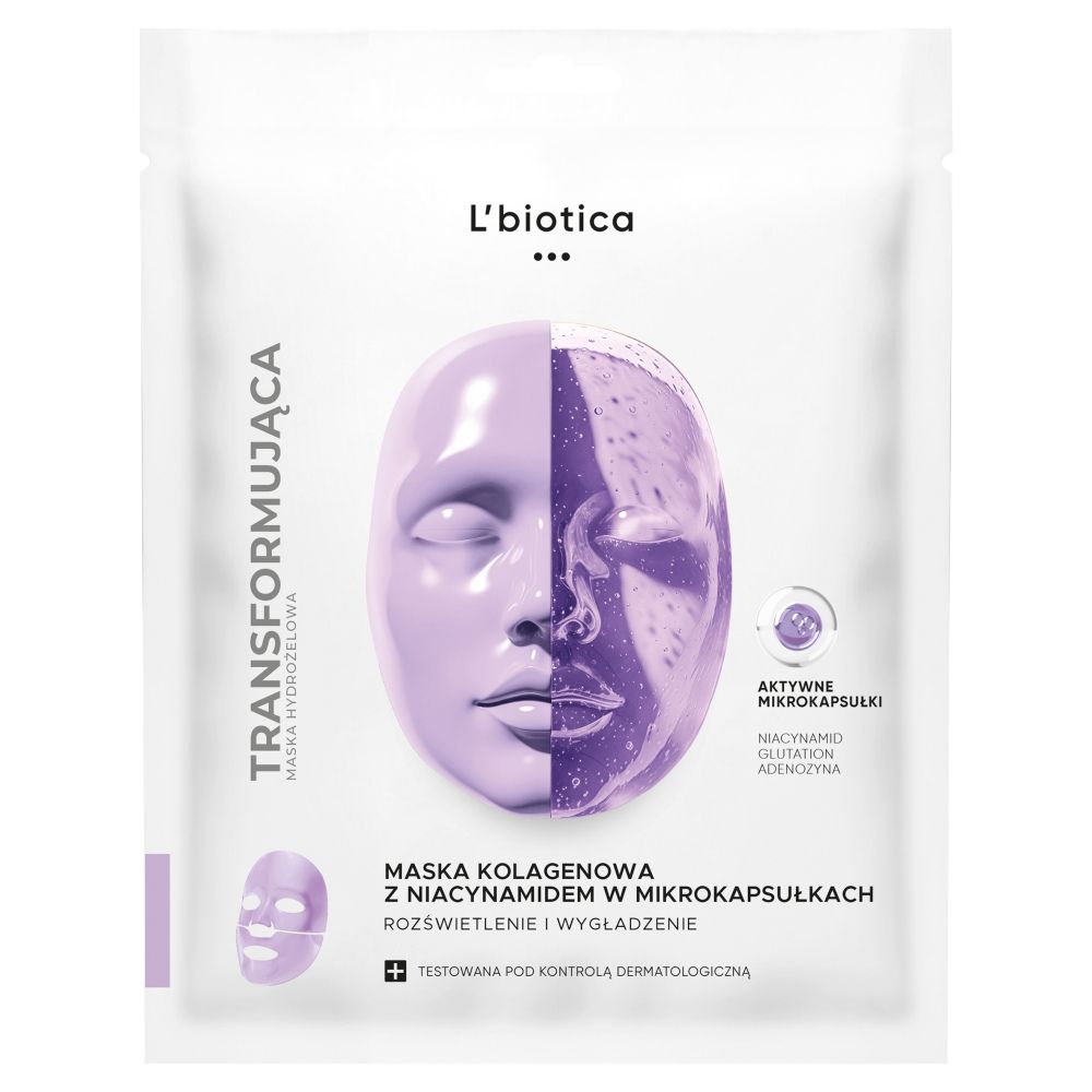 L’biotica Maska transformująca Niacynamid 1 szt.