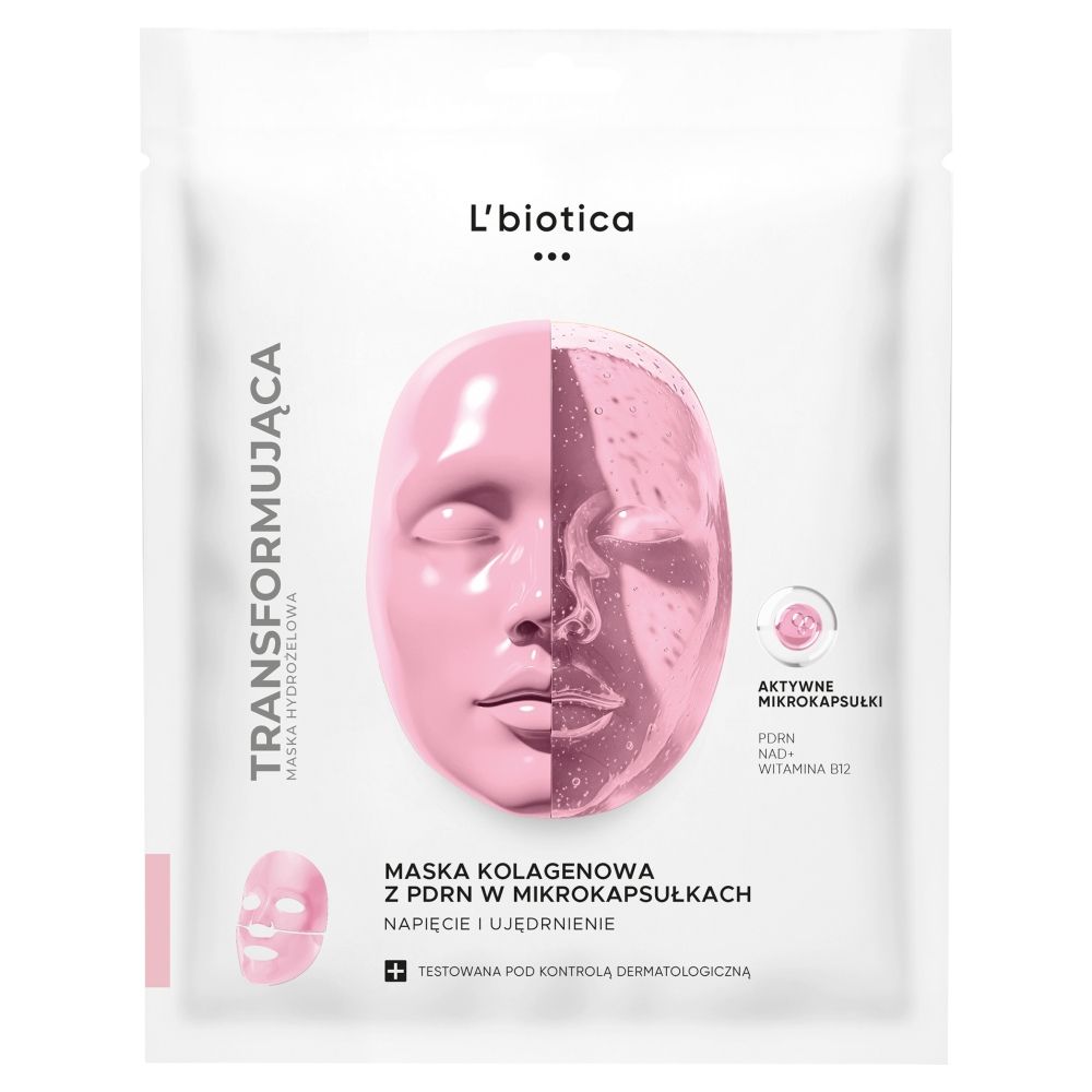 L’biotica Maska transformująca PDRN naprawczo-ujędrniająca 1 szt.