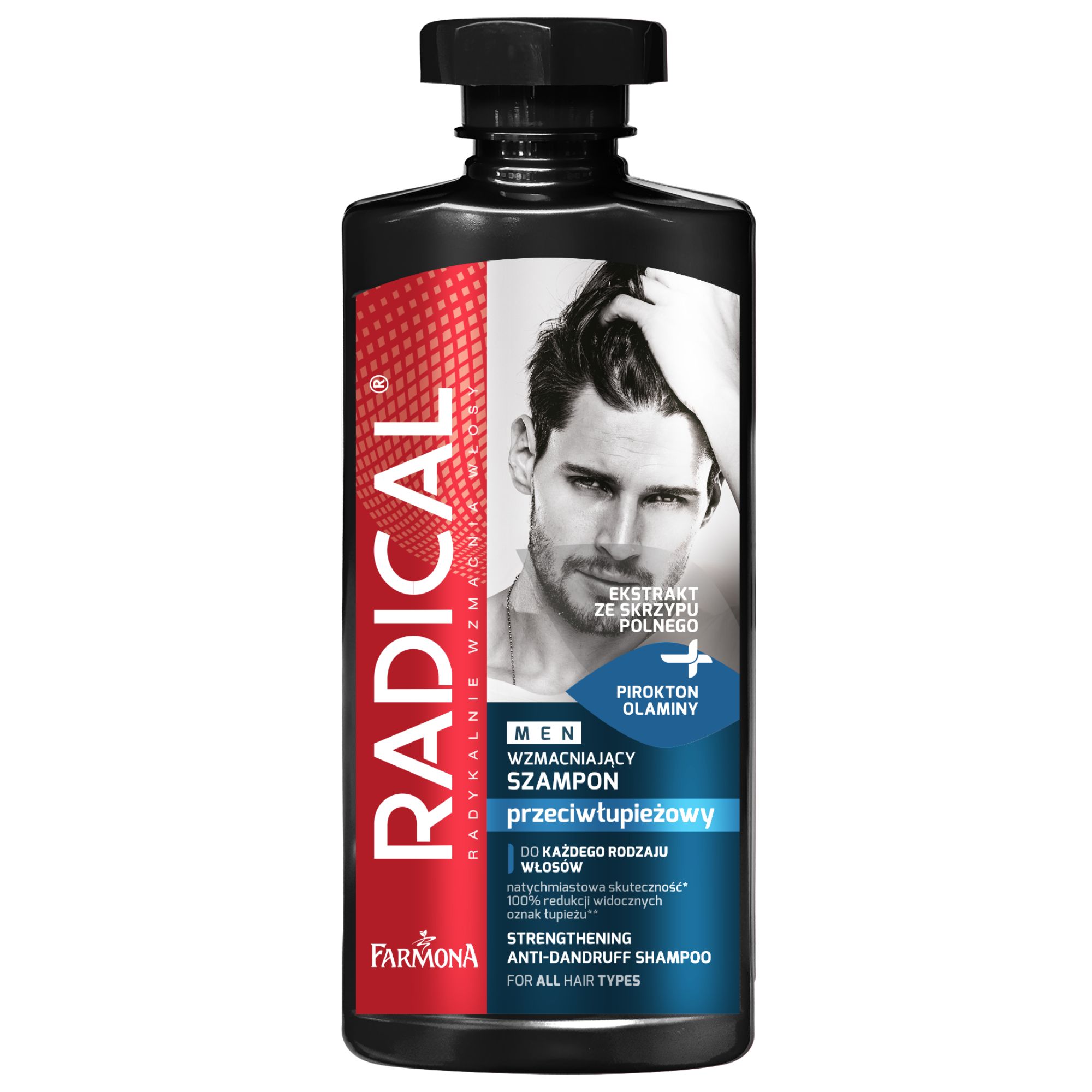 RADICAL Men szampon przeciwłupieżowy 400 ml