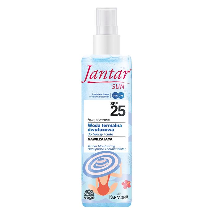 JANTAR WODA TERM. D/TW/CIAŁA SPF 25 200 ML main product photo
