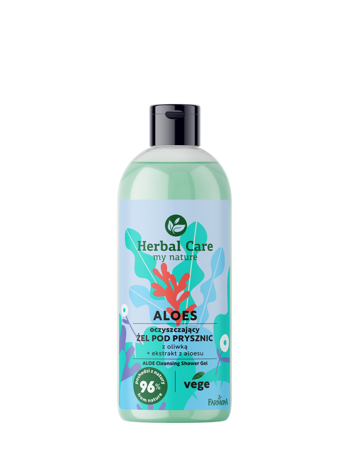 HERBAL CARE ALOES ŻEL P/PRYSZNIC 500ML main product photo