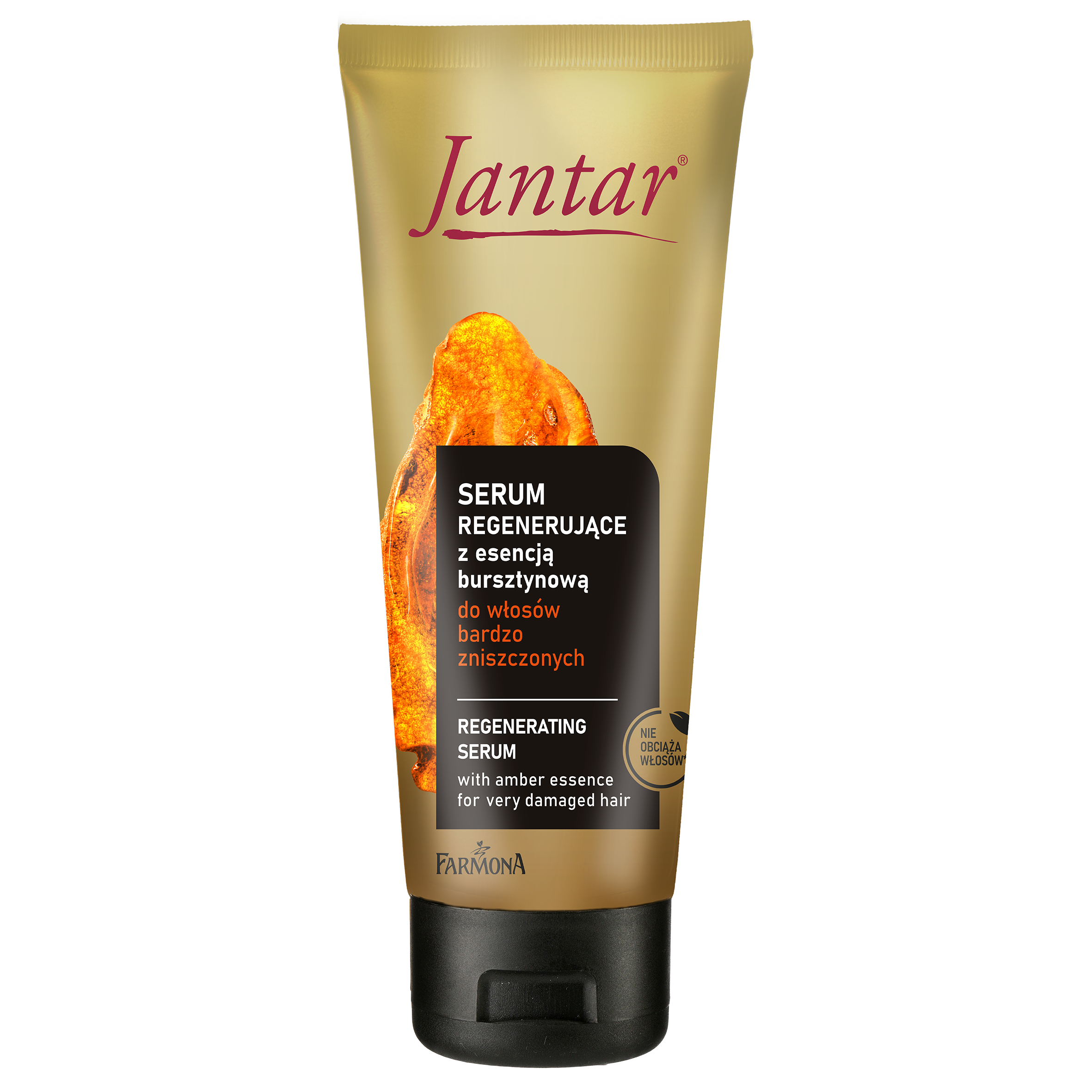 Jantar Serum regenerujące z esencją bursztynową do włosów bardzo zniszczonych 100 ml
