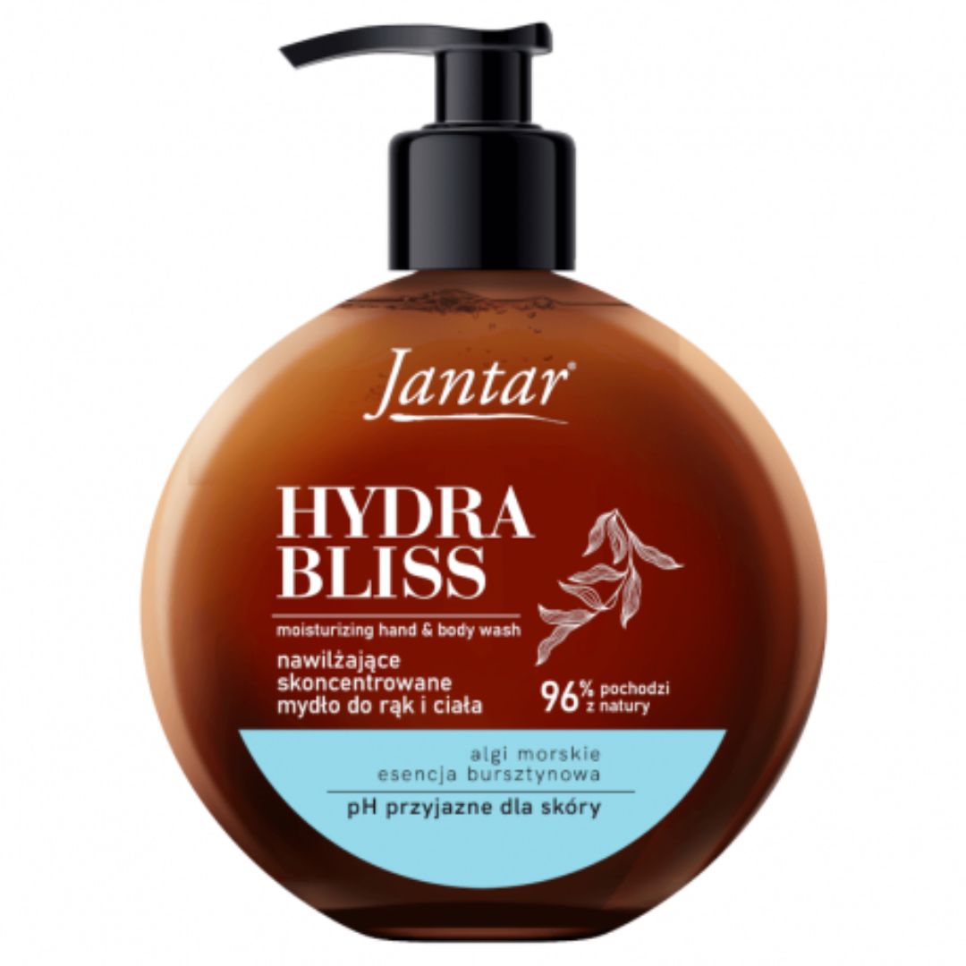 Jantar nawilżające mydło do rąk i ciała Hydra Bliss 400 ml