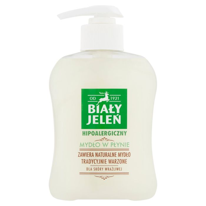 Biały Jeleń mydło w płynie naturalne 300 ml main product photo