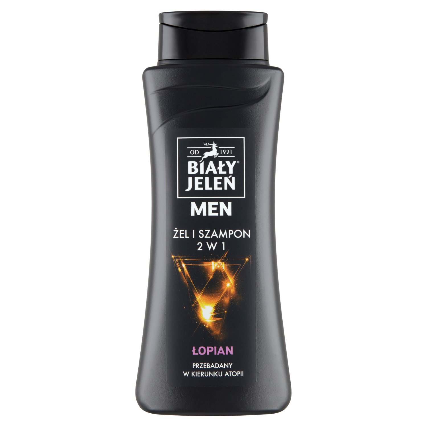 BIAŁY JELEŃ For men 2w1 żel i szampon z ekstraktem z łopianu i proteinami pszenicznymi 300 ml