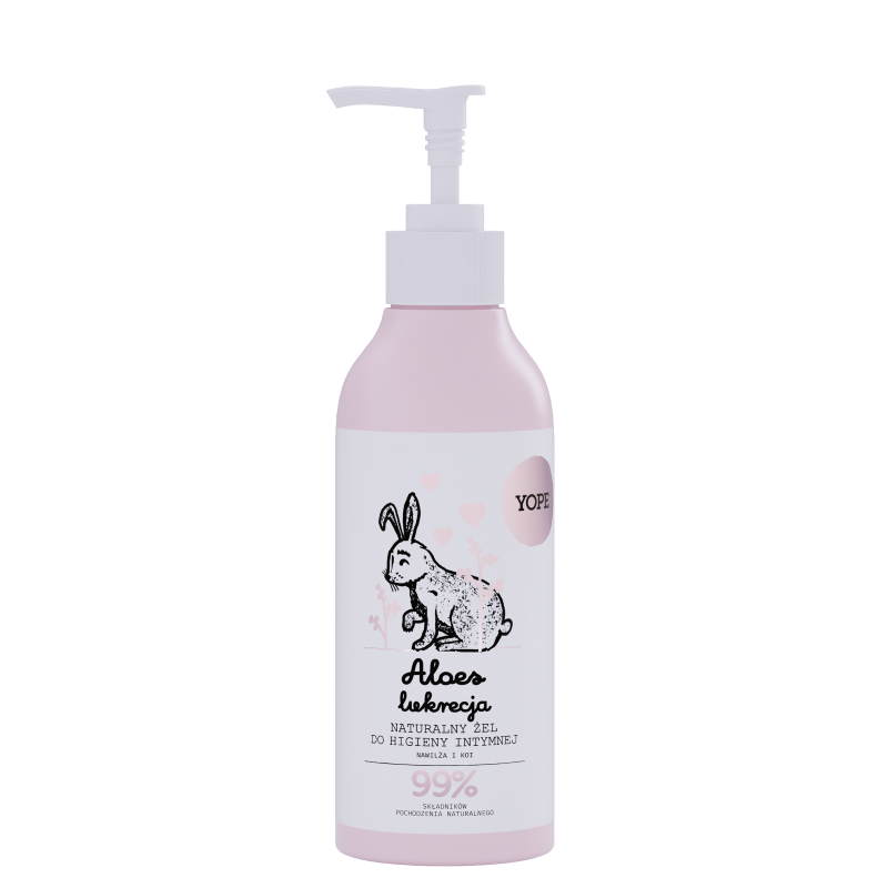 YOPE ŻEL DO HIGIENY INTYMNEJ ALOES/LUKRECJA 300ML