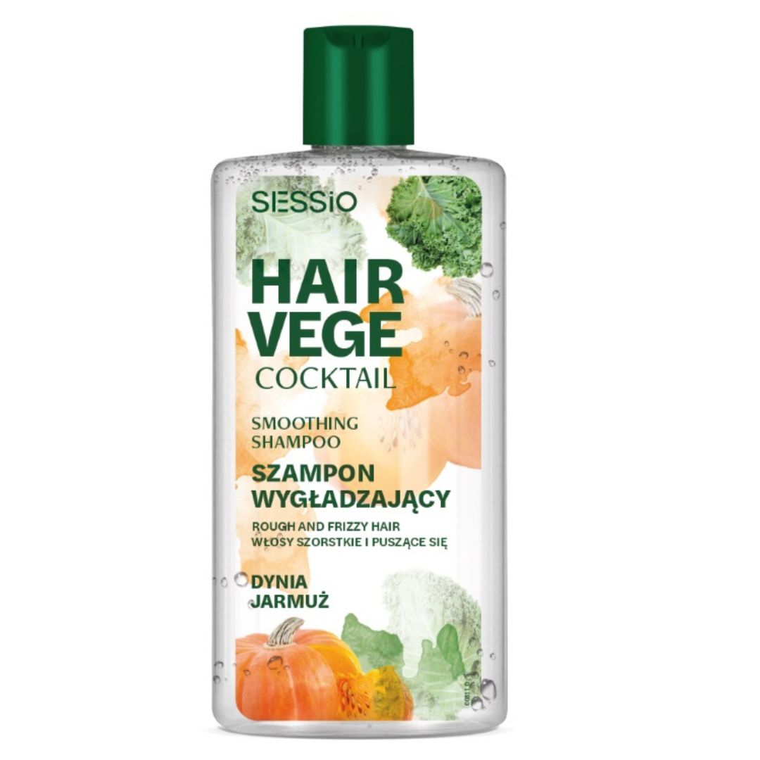 Sessio szampon wygładzający Dynia-Jarmuż Hair Vege 300 ml 