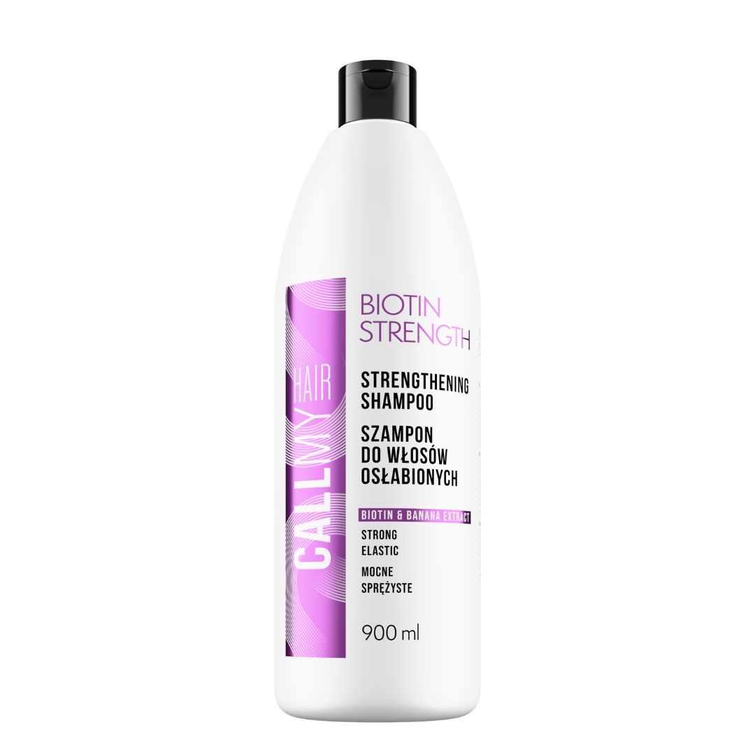 Call My Hair szampon do włosów osłabionych Biotin Strength 900 ml