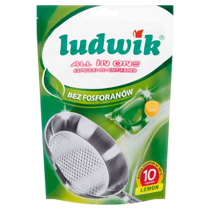 Ludwik kapsułki do zmywarki All in 1 10szt. main product photo