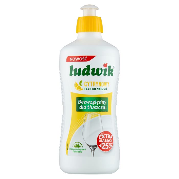 Ludwik Płyn do naczyń cytrynowy 450 g main product photo