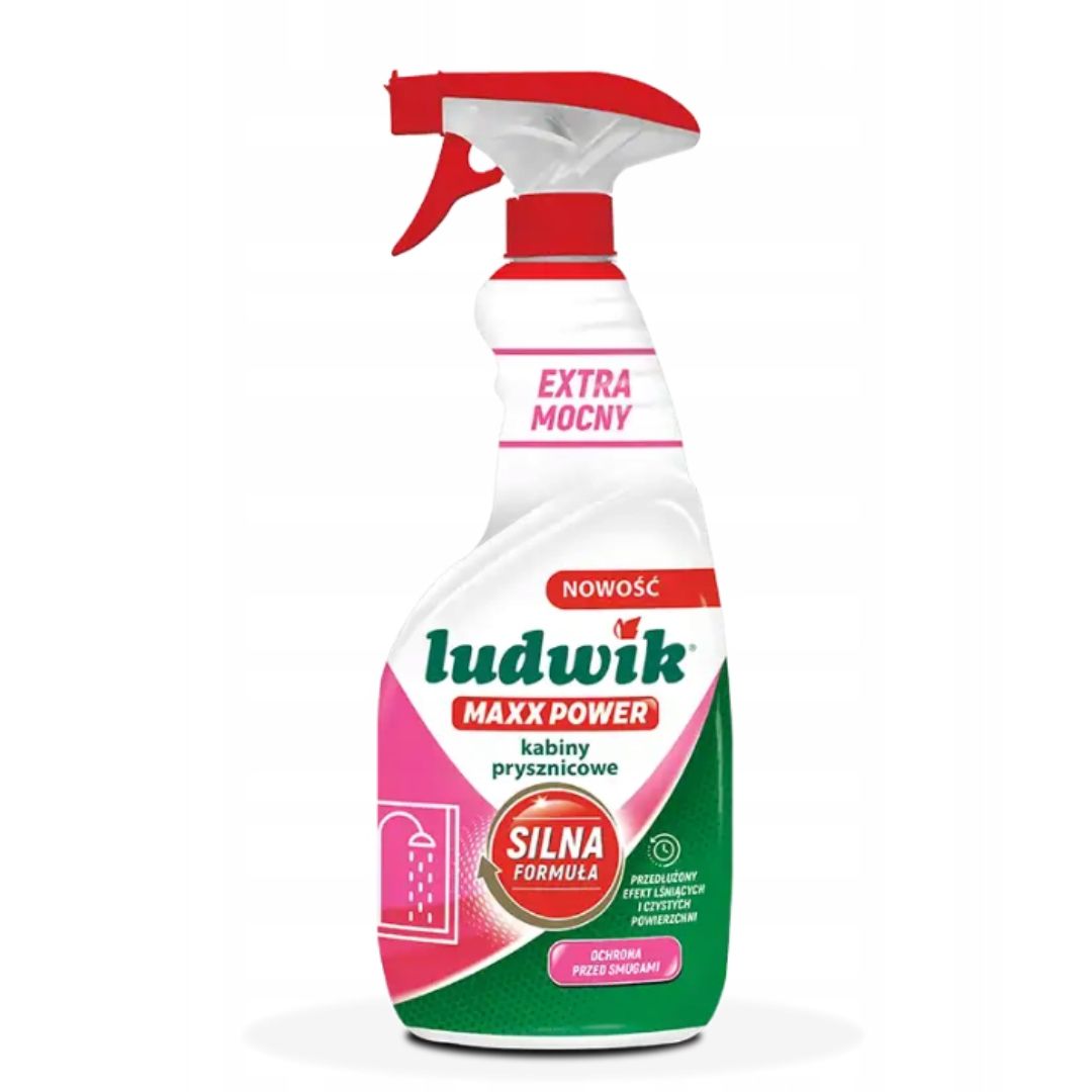 Ludwik płyn do mycia kabin prysznicowych Maxx Power 600 ml