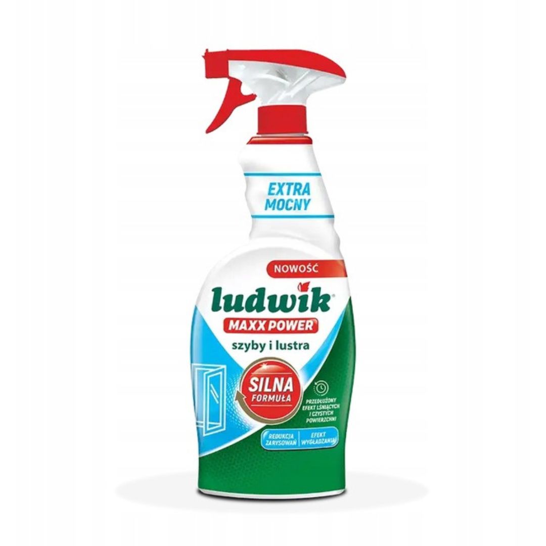 Ludwik płyn do szyb i luster spray Maxx Power 750 ml