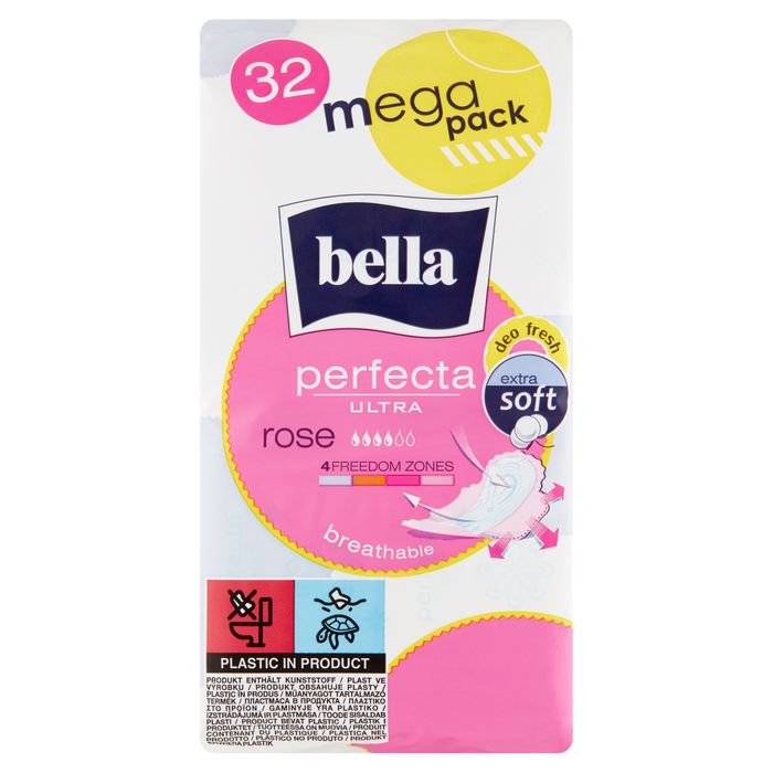 Bella Perfecta Ultra Rose Podpaski higieniczne 32 sztuki main product photo