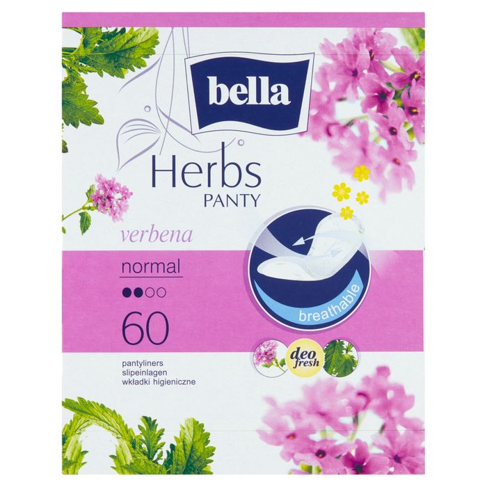 Bella Herbs Panty Verbena Normal Wkładki higieniczne 60 sztuk main product photo