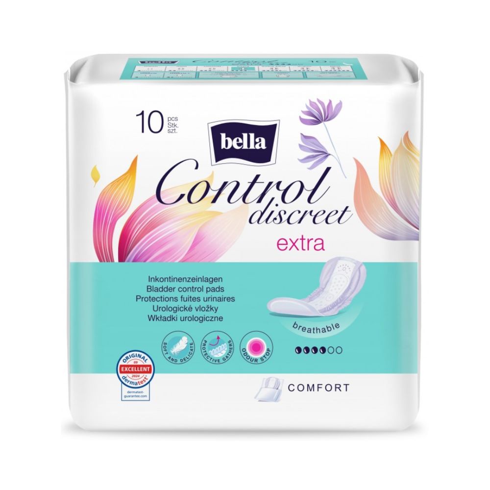 Bella Control Discreet Extra Plus wkładki urologiczne 10 szt.