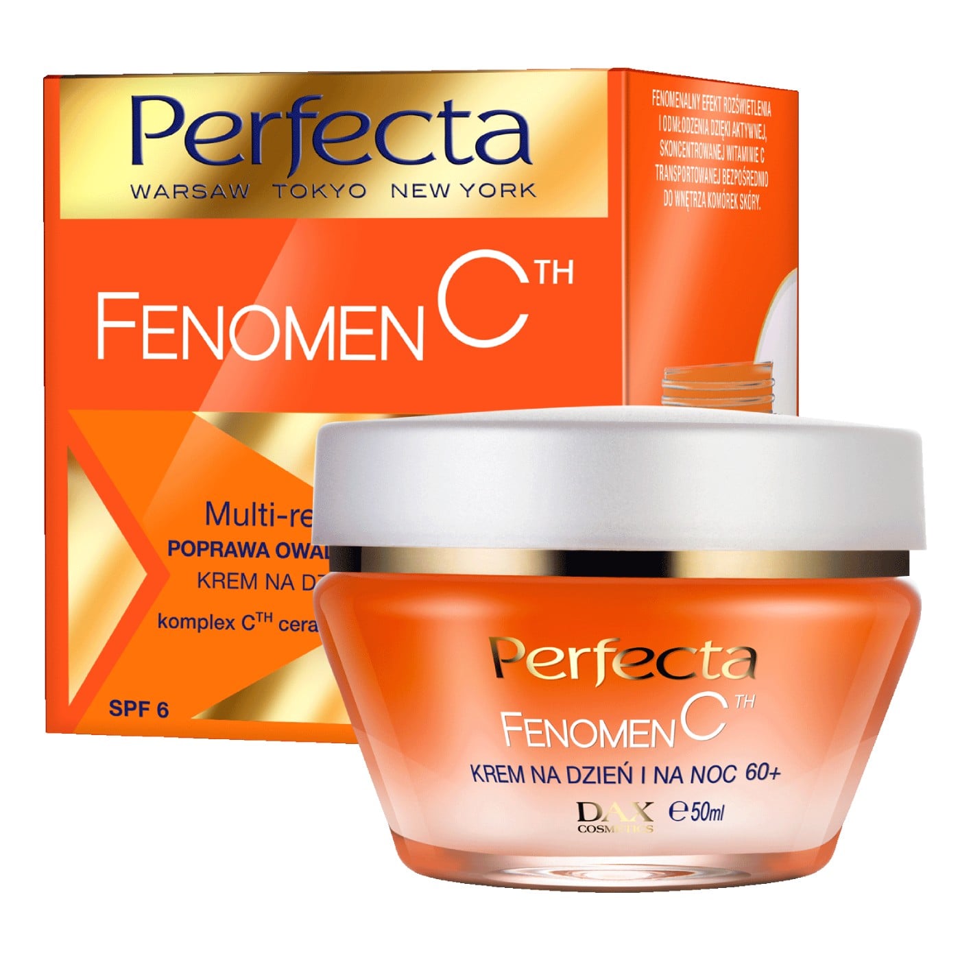 PERFECTA FENOMEN C 60+ KREM DZ/NOC 50ML
