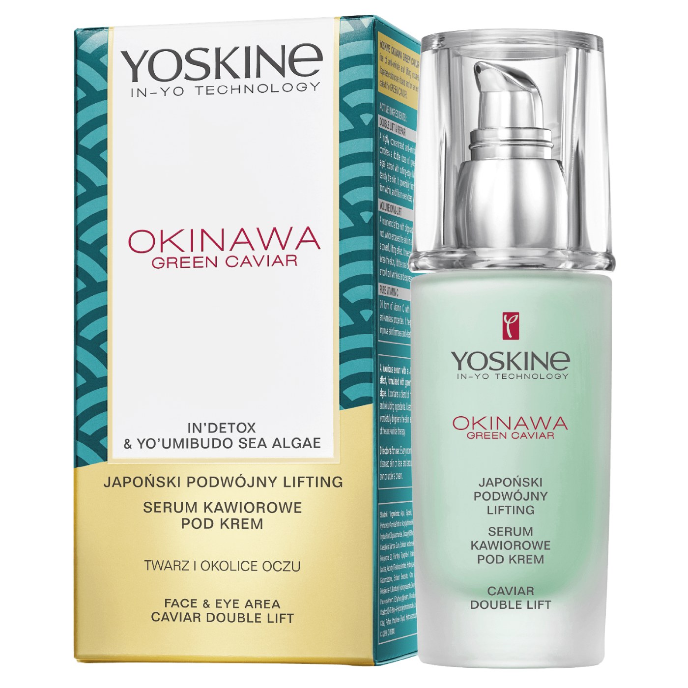 Yoskine Okinawa Green Caviar serum do twarzy z kawiorem
