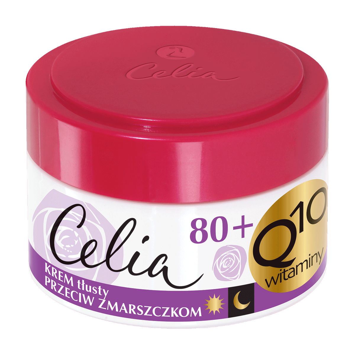 Celia Q10 krem przeciwzmarszczkowy tłusty z elastyną 80+ 50 ml