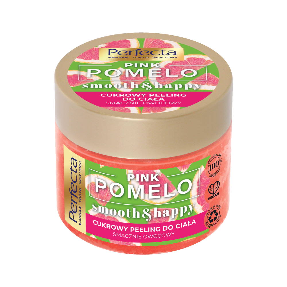PERFECTA cukrowy peeling do ciała - pink pomelo 300g