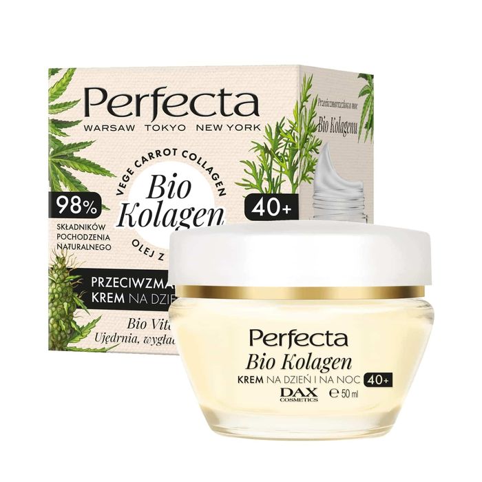 Perfecta Bio Kolagen przeciwzmarszczkowy krem na dzień i na noc 40+ 50 ml main product photo