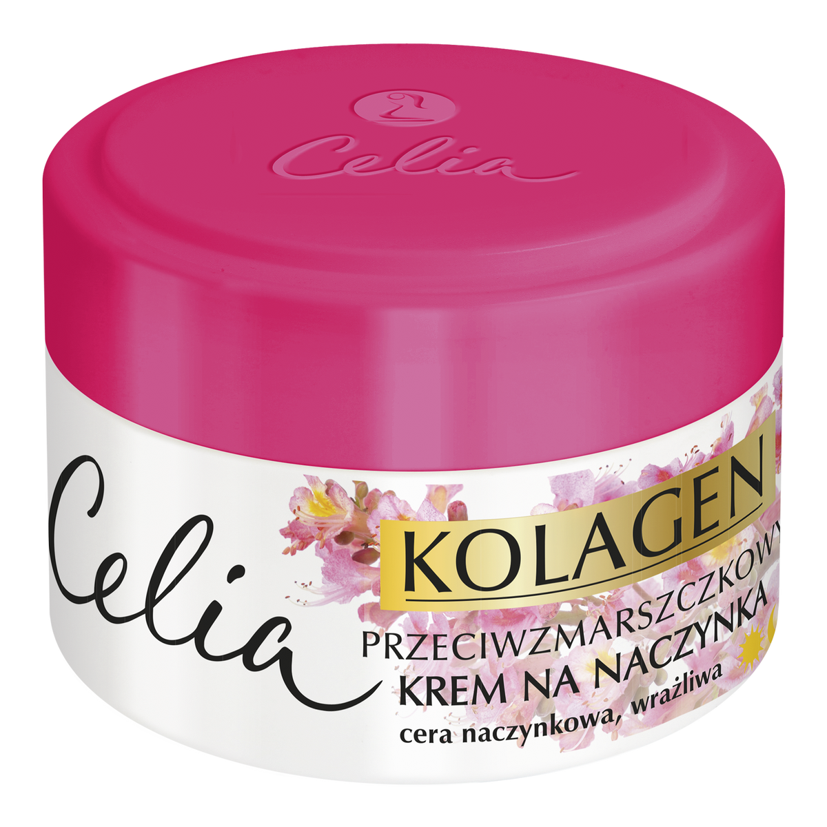 Celia Kolagen krem przeciwzmarszczkowy do cery naczynkowej 50 ml