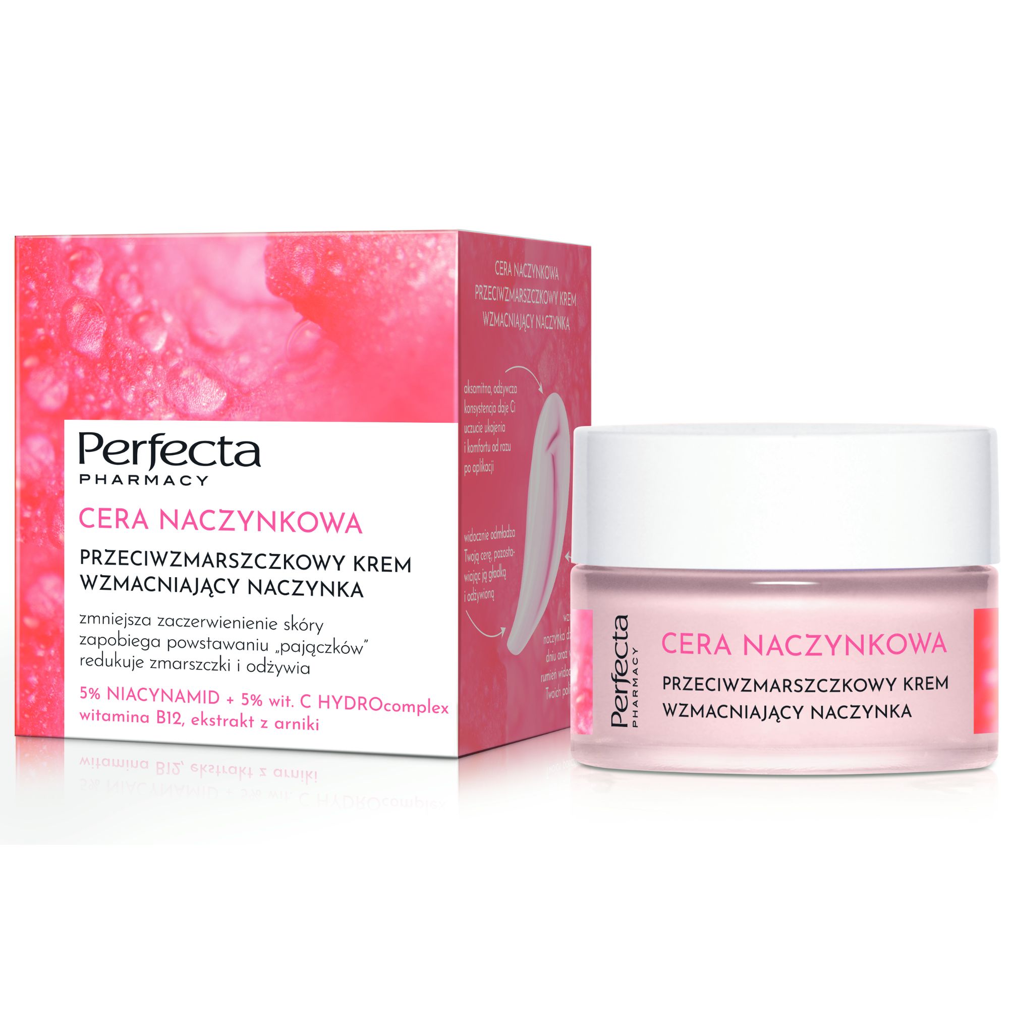 Perfecta C.NACZ KR. przeciwzmarszczkowy WZ.NACZYNKA 50ml