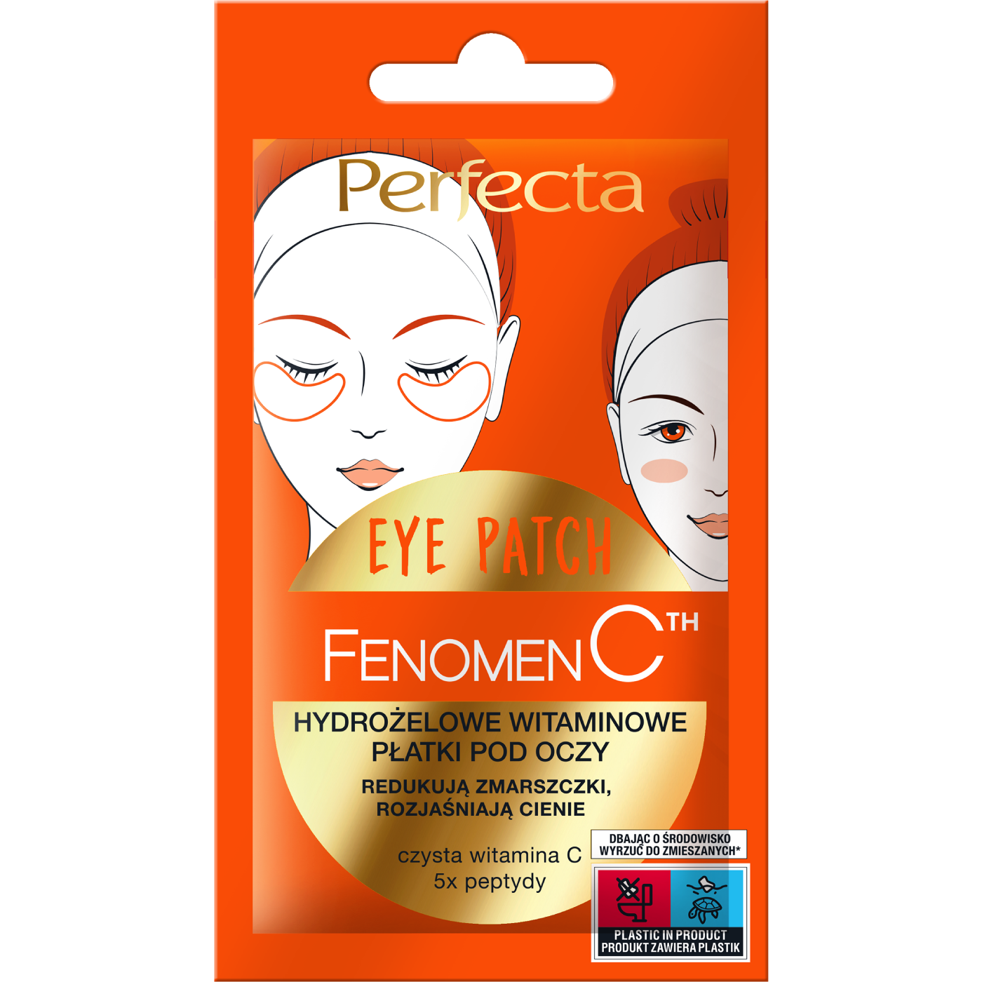  Perfecta Fenomen C Eye Patch Hydrożelowe witaminowe płatki pod oczy 5 ml