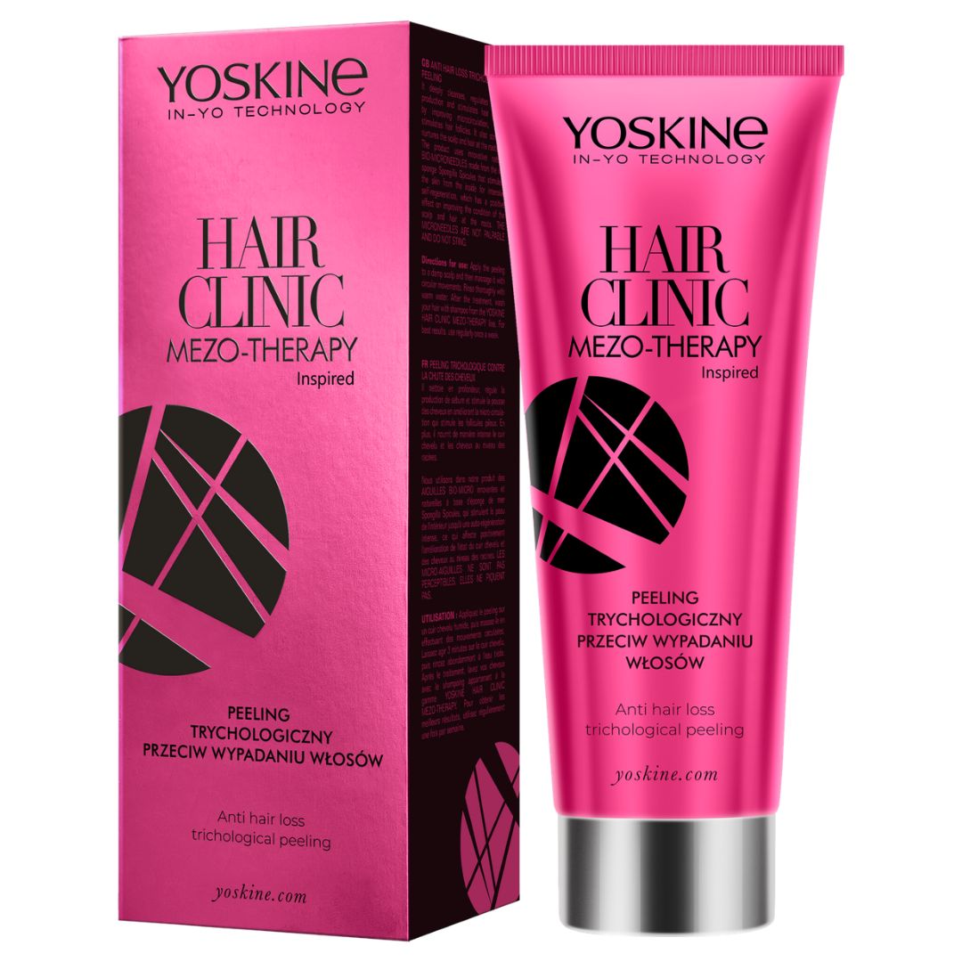 Yoskine peeling trychologiczny przeciw wypadaniu włosów Hair Clinic Mezo-Therapy 200ml