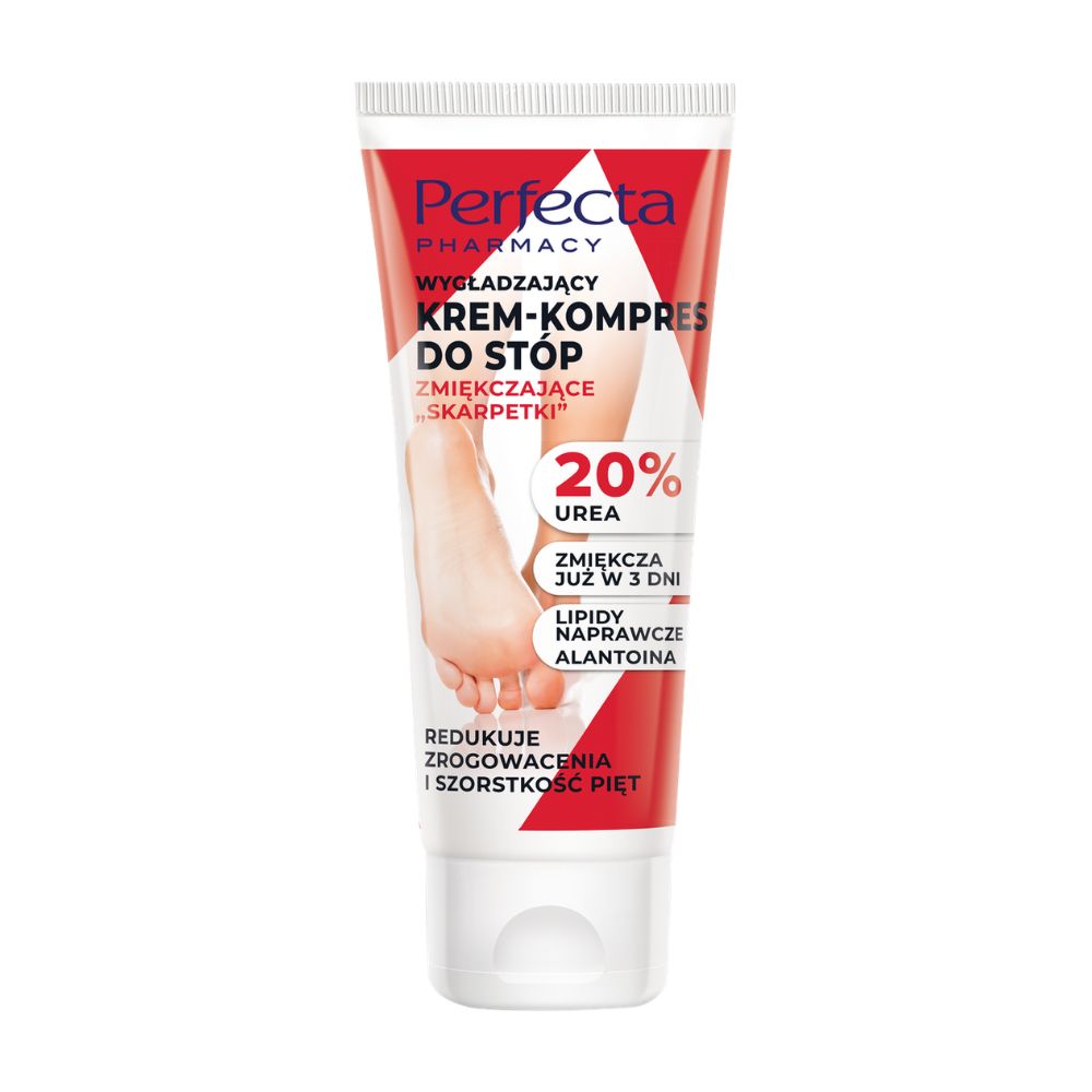 Perfecta Pharmacy Wygładzający krem-kompres do stóp 80 ml