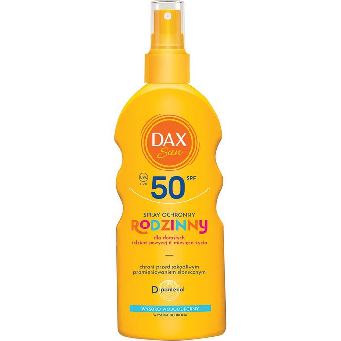 Dax Sun Rodzinny spray ochronny SPF 50 200ML main product photo