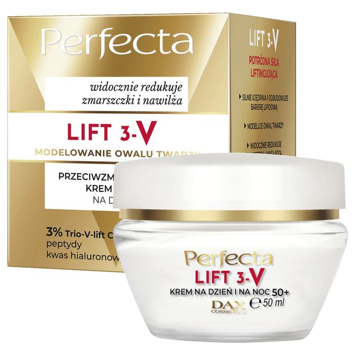 Perfecta Lift 3-V 50+ liftingujący krem przeciwzmarszczkowy 50 ml main product photo